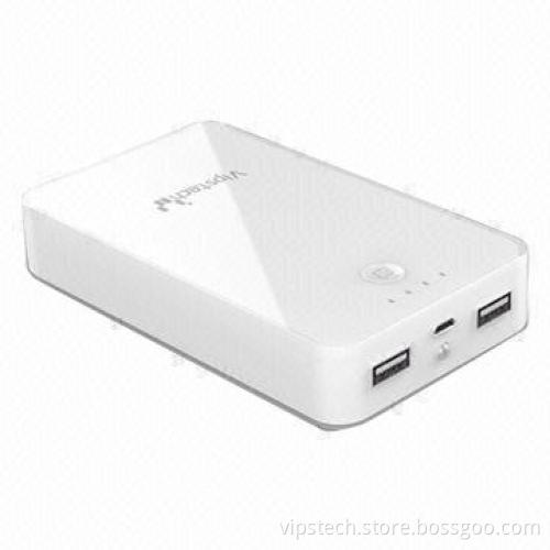 10200mAh Lithium-ion Battery Pack, Transparent, Used for iPhone/iPad, Mobile and Tablet